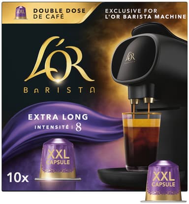 L OR Barista Extra Long intensity 8 kapslar 4028894 (10pack)