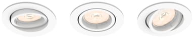 Philips Donegal taklampa GU10 3-pack (vit)
