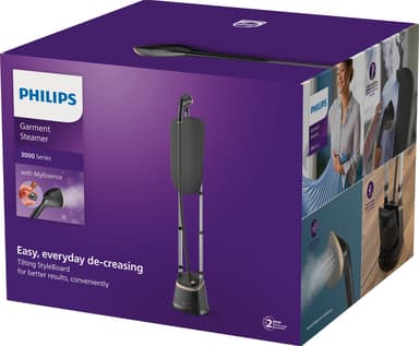 Philips 3000 series stående steamer STE3170/80 (svart)