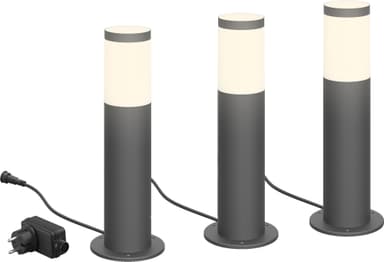 Philips GardenLink LV Utrecht piedestal utomhusbelysningssats 24 W 3-pack