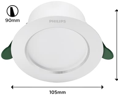 Philips Diamond Cut Takarmatur 2 W (105mm)