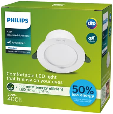 Philips Diamond Cut Takarmatur 2 W (105mm)