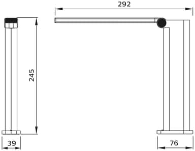 Philips Amber skrivbordslampa 5 W