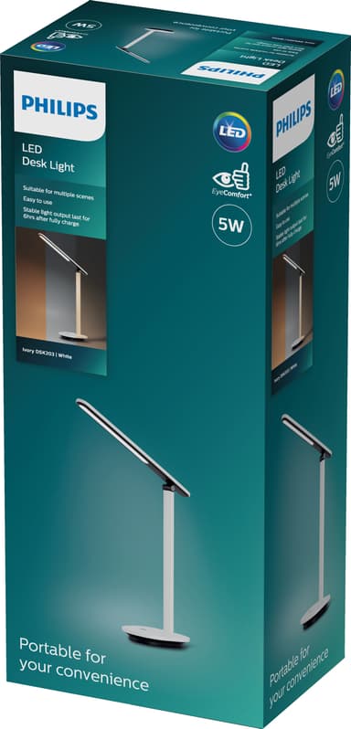 Philips Ivory skrivbordslampa 5 W
