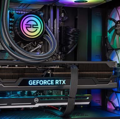 PCSpecialist Ultra 600 i7-13KF/32/2000/4070Ti stationär dator gaming