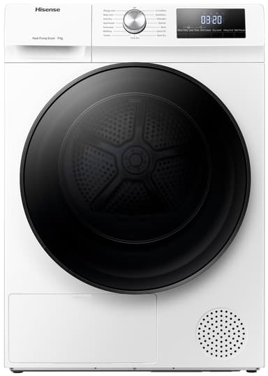 Hisense Torktumlare DHQA902U (Vit)