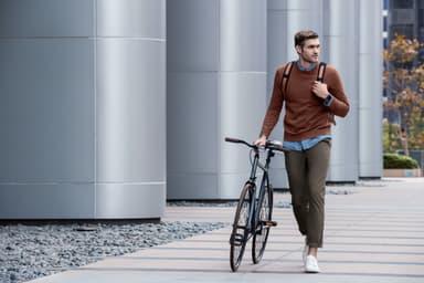 Fitbit Ionic smartwatch (mörkgrå/ljusgrå)