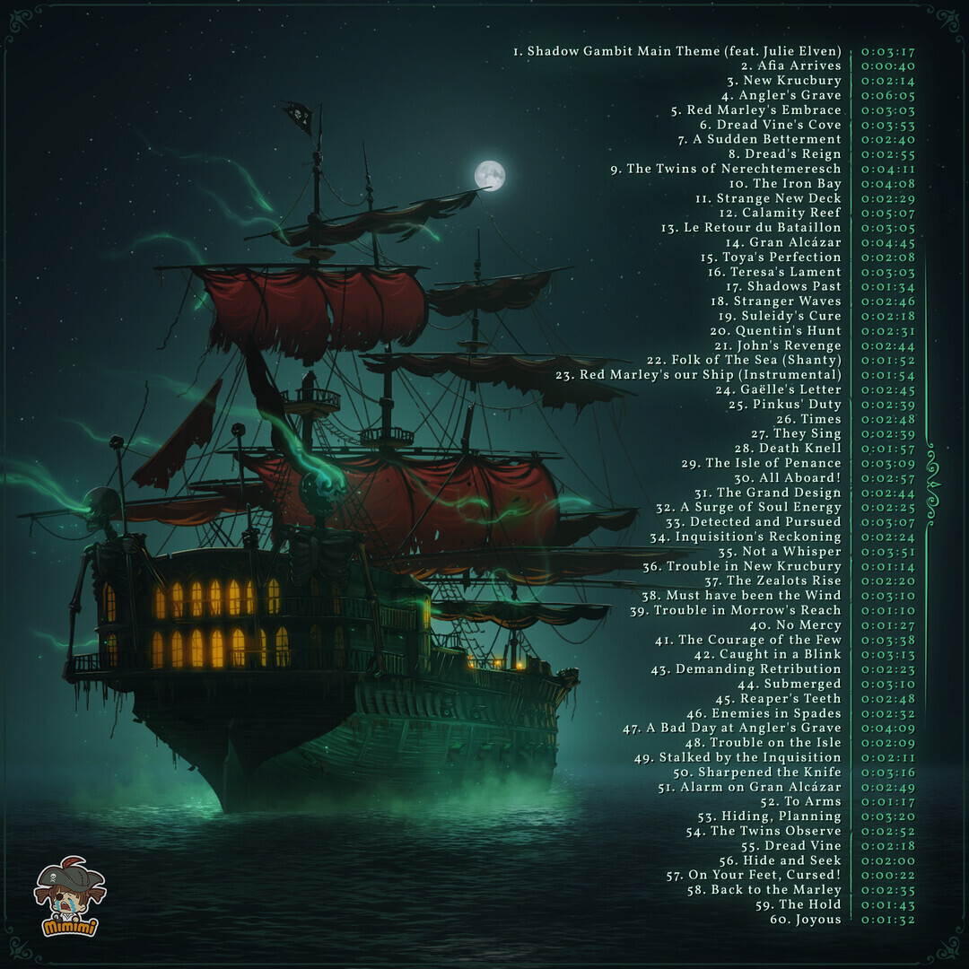 Shadow Gambit: The Cursed Crew Original Soundtrack - PC Windows