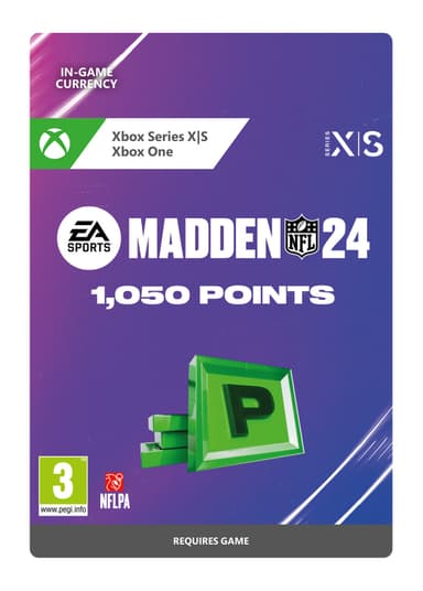 Madden NFL 24 - 1050 Madden Points - XBOX One,Xbox Series X,Xbox Serie