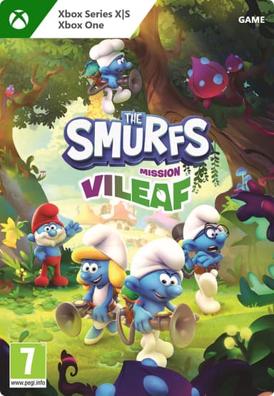 The Smurfs - Mission Vileaf - XBOX One,Xbox Series X,Xbox Series S