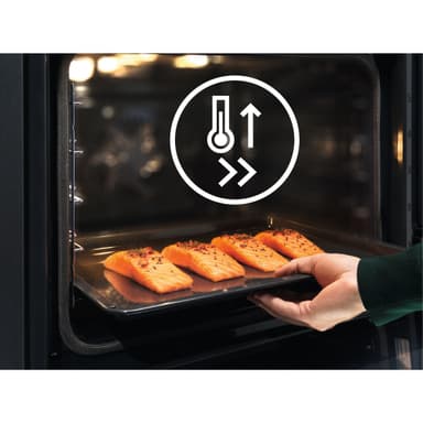 Electrolux Serie 800 Kompaktugn med mikro OOM807NB (svart)