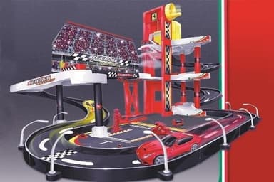 Ferrari racing garage incl. 1 car 1:43
