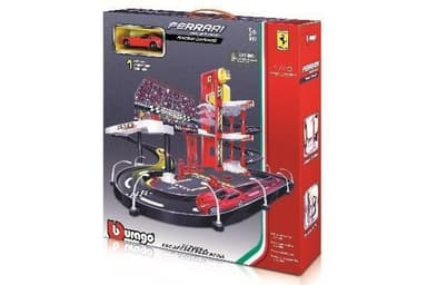 Ferrari racing garage incl. 1 car 1:43