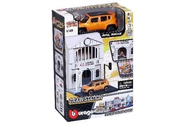Street Fire Burago City 1 car 1:43+1 DIY house ass
