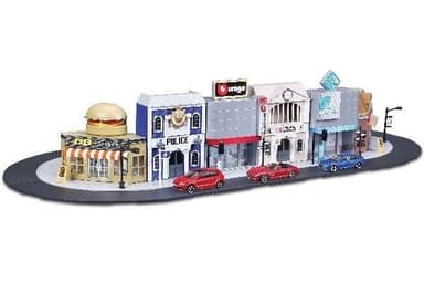 Street Fire Burago City 1 car 1:43+1 DIY house ass