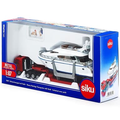 SIKU Transport Bil/Yacht 1:87