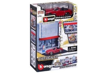 Street Fire Burago City 1 car 1:43+1 DIY house ass
