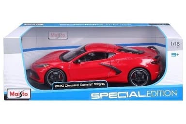 Chevrolet Corvette Stingray Coupe 2020 1:18 Röd