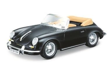 Porsche 356B Cabriolet (1961) 1:24 black