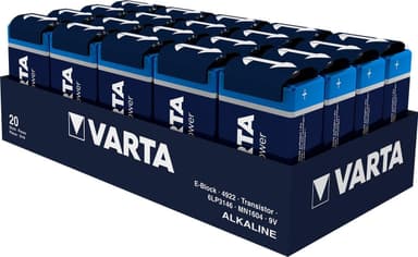Varta 6LR61/6LP3146/9 V Block (4922) batteri, 1 st. oförpackad