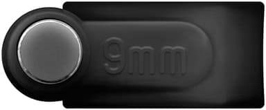 Goobay Kabelklämma 9 mm, svart