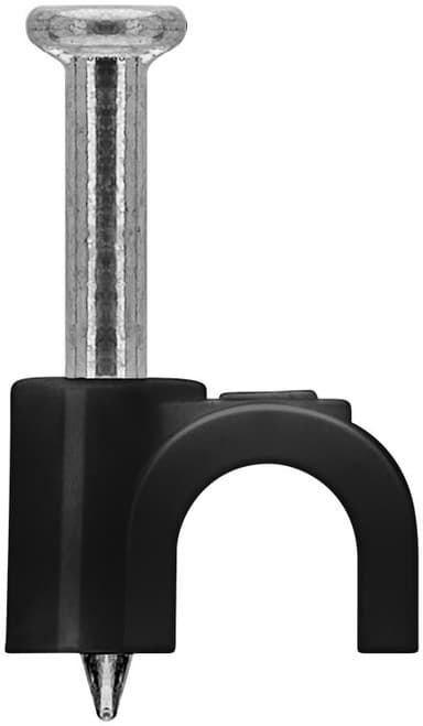 Goobay Kabelklämma 4 mm, svart