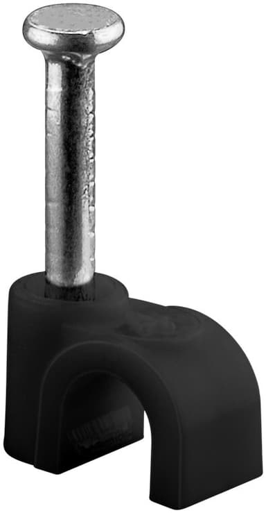 Goobay Kabelklämma 4 mm, svart