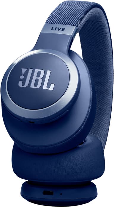 JBL Live 770NC trådlösa around-ear-hörlurar (blåa)