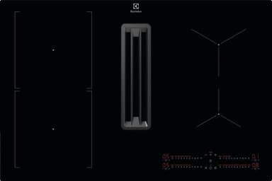 Electrolux Serie 600 Induktionshäll med fläkt HHOB865S (78cm)