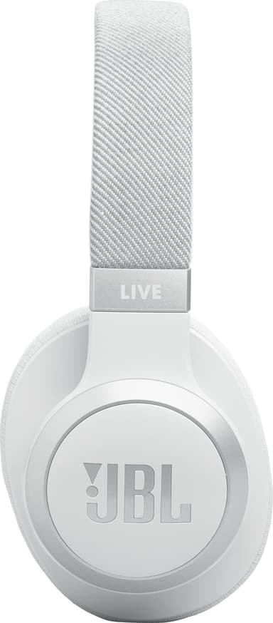 JBL Live 770NC trådlösa around-ear-hörlurar (vita)