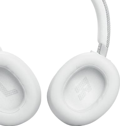JBL Live 770NC trådlösa around-ear-hörlurar (vita)