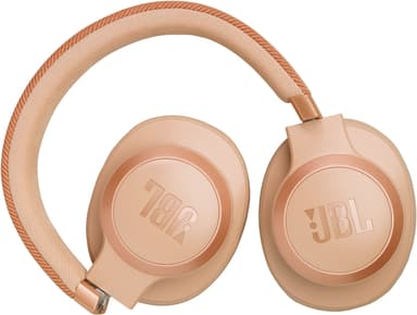 JBL Live 770NC trådlösa around-ear-hörlurar (sand)