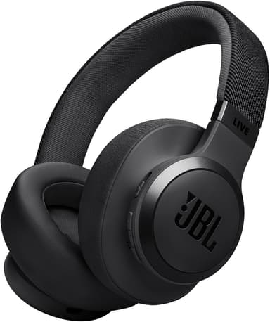 JBL Live 770NC trådlösa around-ear-hörlurar (svart)