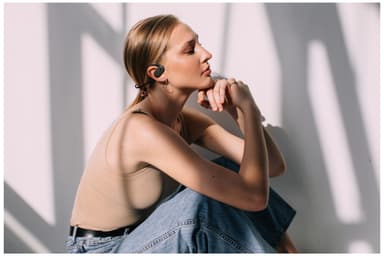 JBL Soundgear Sense true wireless in-ear hörlurar (svart)