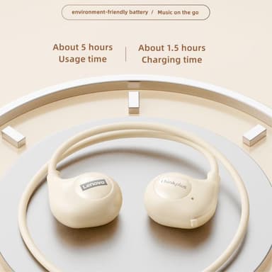 LENOVO Thinkplus XT95ii Bluetooth-hörlurar Nackband Sportheadset