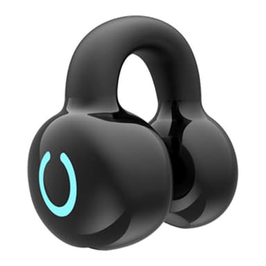 Clip-On enöra Bluetooth headset Stereo trådlös hörlur