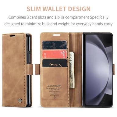 CASEME plånboksfodral Samsung Galaxy Z Fold 5