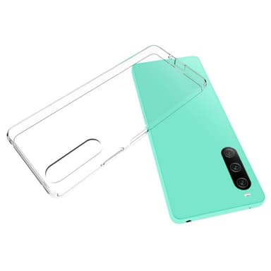 För Sony Xperia 10 V Soft Slim TPU Fodral Skal Transparent