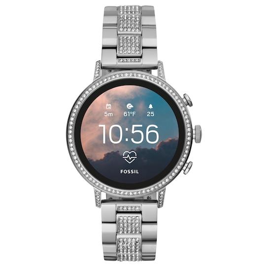 Fossil Q Venture Gen. 4 smartwatch (rostfri stål)
