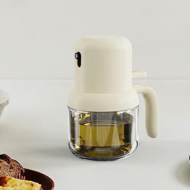 180ml Kök Matlagning Grill Glas Oljeflaska Vinäger Sprayflaska