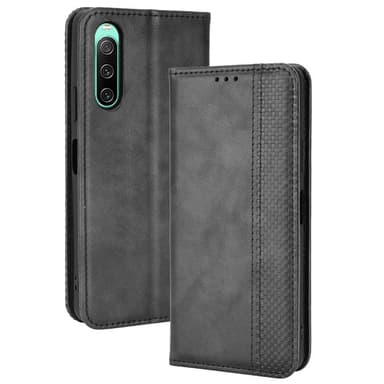 Plånboksfodral till Xperia 10 V - Svart