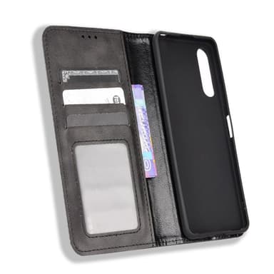 Plånboksfodral till Xperia 10 V - Svart