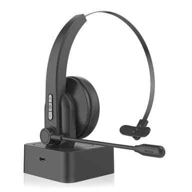 OY631 Bluetooth 5.3 Headset Kundtjänst Hörlurar med mikrofon trådlöst headset