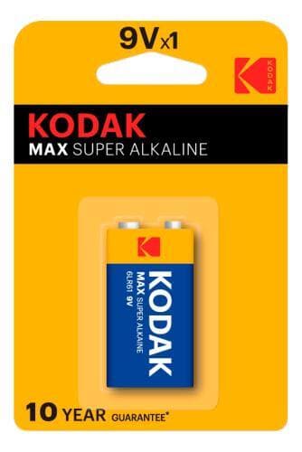 Kodak Max 6LR61 9V Alkaliskt batteri