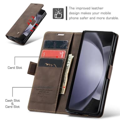 CASEME plånboksfodral Samsung Galaxy Z Fold 5
