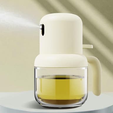 180ml Kök Matlagning Grill Glas Oljeflaska Vinäger Sprayflaska
