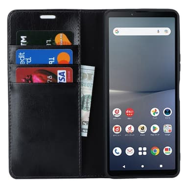 Sony Xperia 10 V Plånboksfodral - Svart