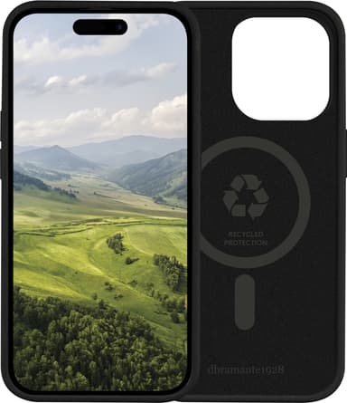 Dbramante1928 Monaco iPhone 15 Pro Max skal (svart)