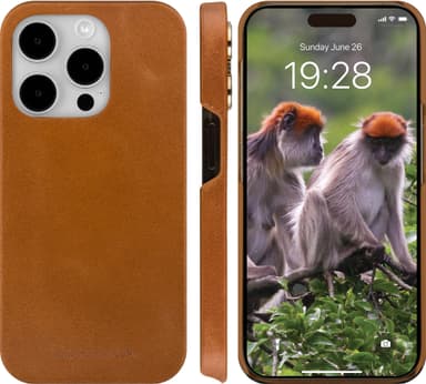 Dbramante1928 Lynge iPhone 15 Pro Max plånboksfodral (brunt)