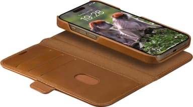 Dbramante1928 Lynge iPhone 15 Pro Max plånboksfodral (brunt)